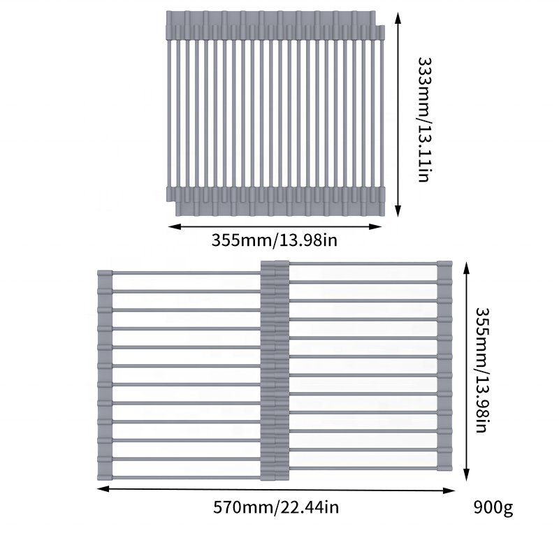 Égouttoir à légumes pliable – Gain de place