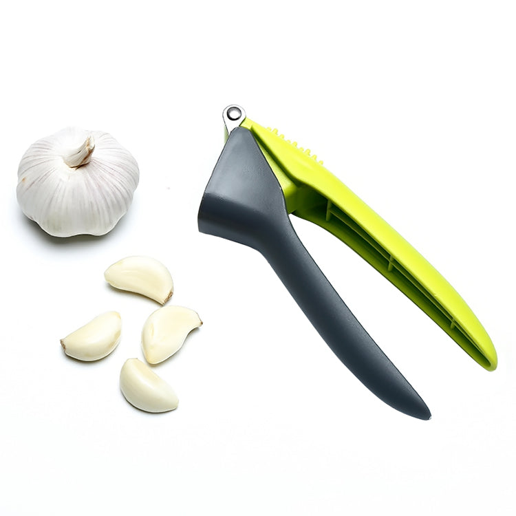 Presse-ail ergonomique avec bac intégré – Écrasage facile